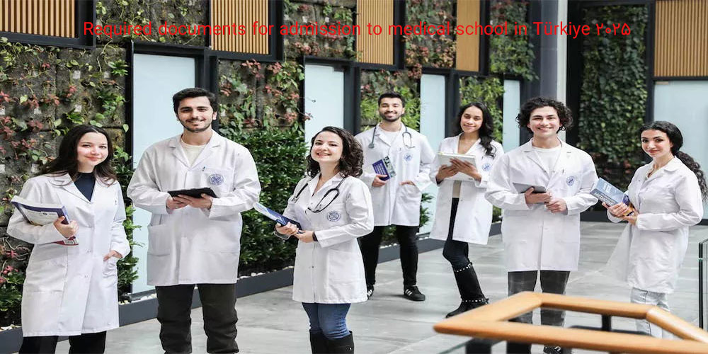 مدارک لازم برای پذیرش در رشته پزشکی ترکیه 2025
